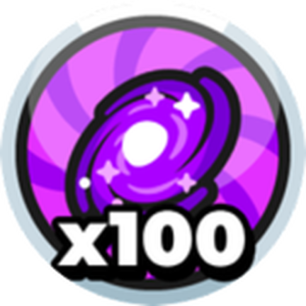 Superhero Evolution Galaxy game pass icon, x100 blobs